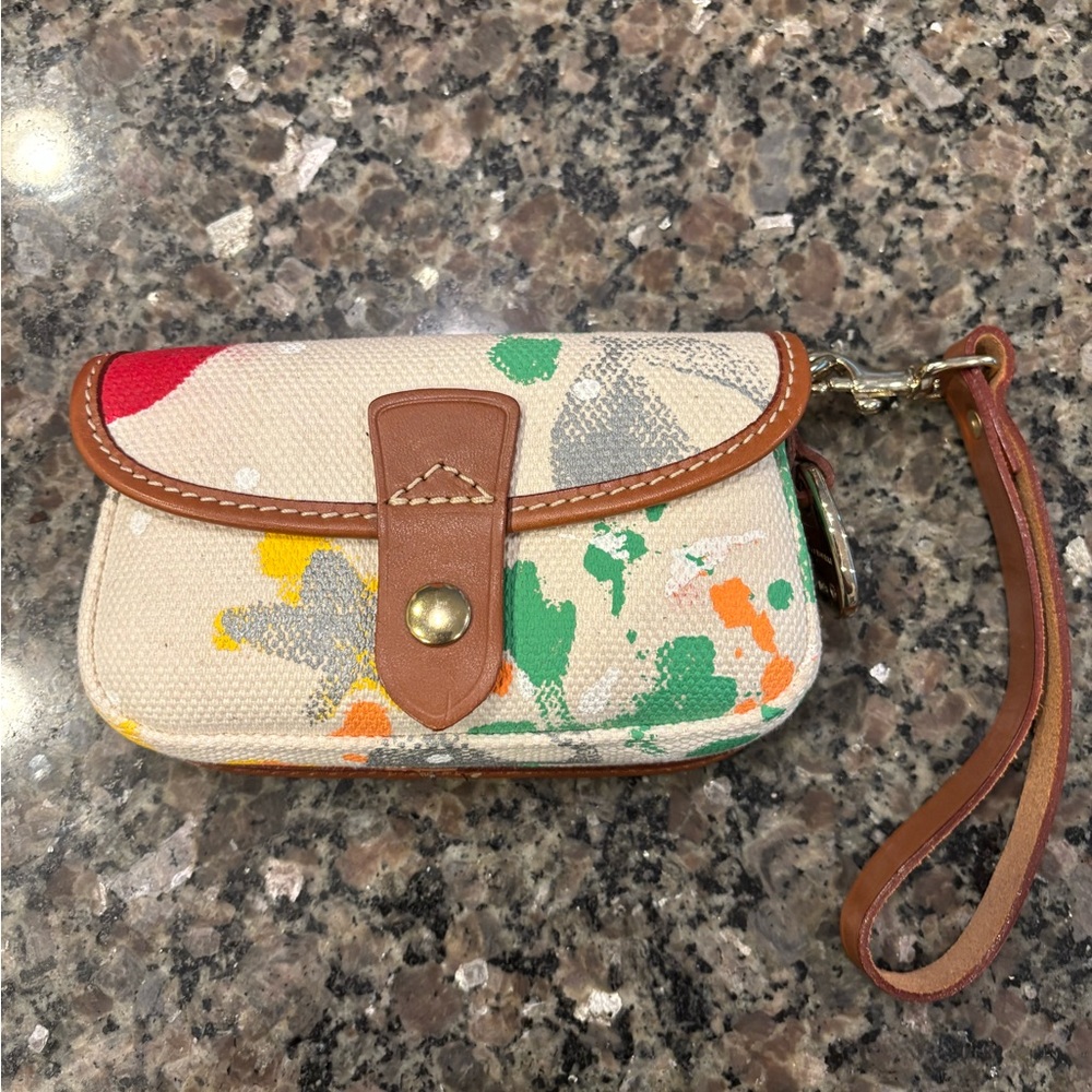 Dooney & Bourke Multicolor Canvas Wristlet